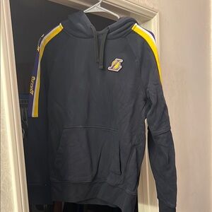 Nike Black and Yellow Hoodie